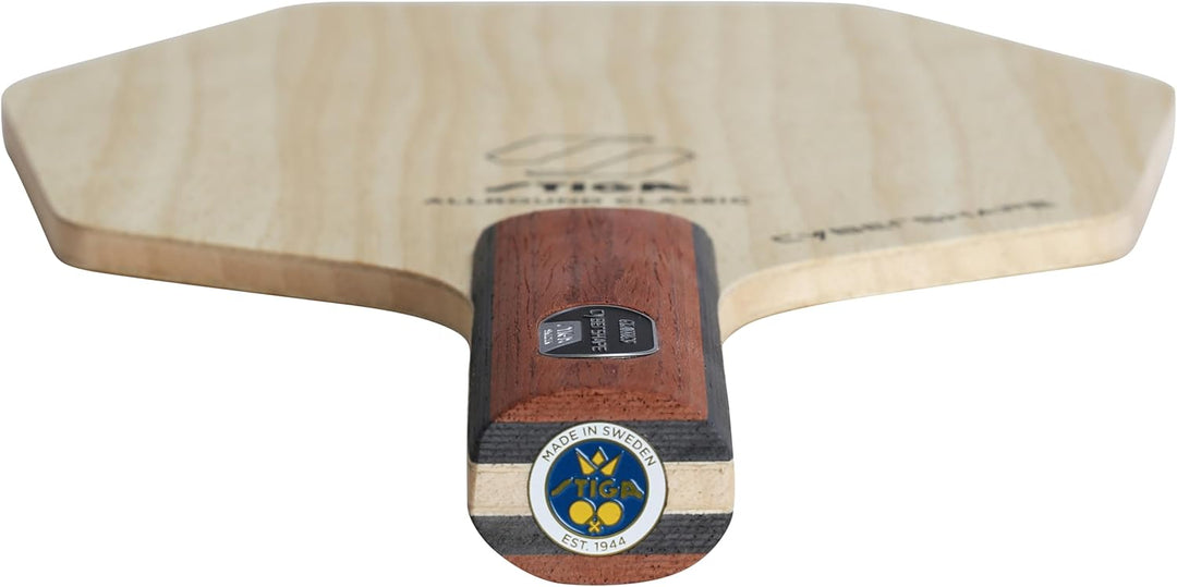 STIGA Allround Classic Cybershape - Offensives 5-Layer Tischtennisholz - Leichtgewichtig mit Präzisi