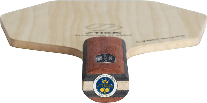 STIGA Allround Classic Cybershape - Offensives 5-Layer Tischtennisholz - Leichtgewichtig mit Präzisi