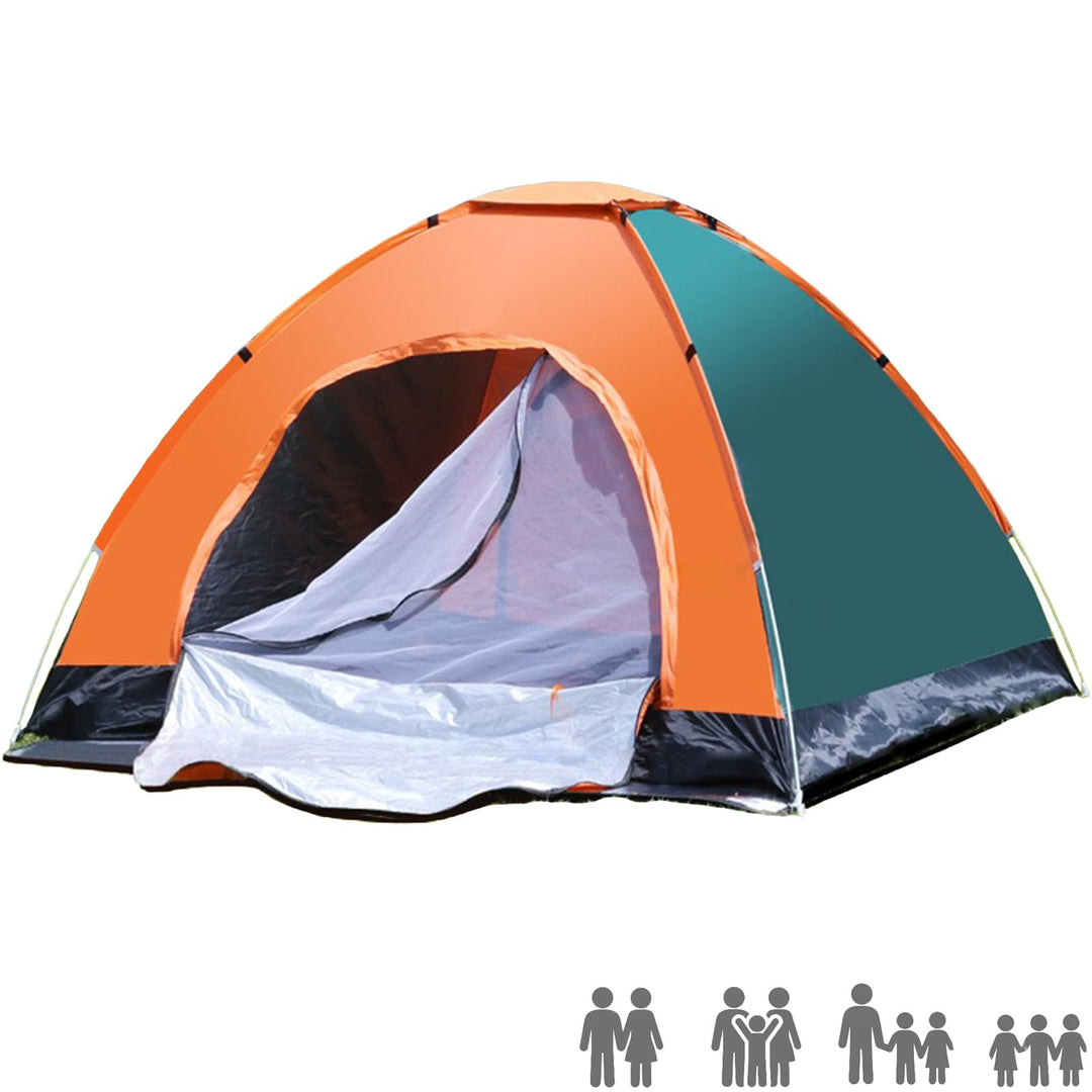 KEELYY Wurfzelt 2 Personen Pop Up Zelt Leicht Camping Zelt Wasserdicht Kuppelzelt Automatisches für