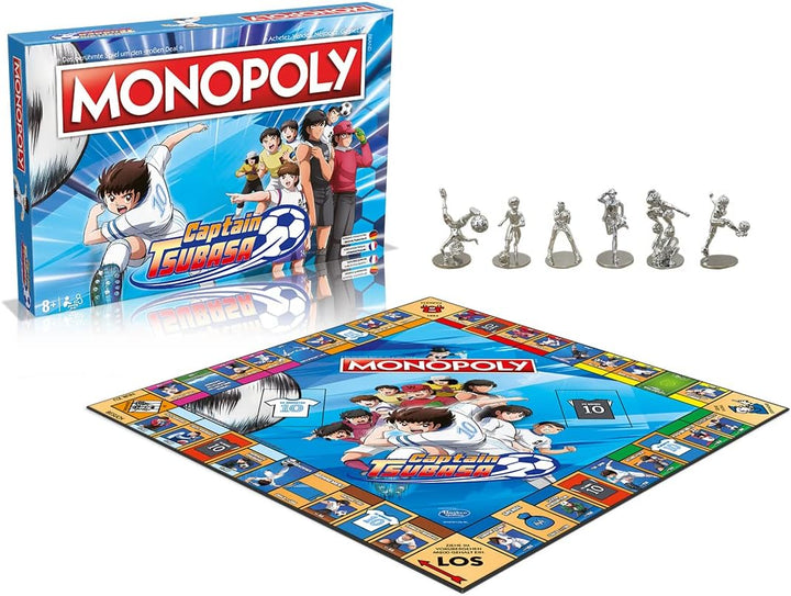 Winning Moves - Monopoly - Captain Tsubasa - Brettspiel - Alter 8+ - Deutsch