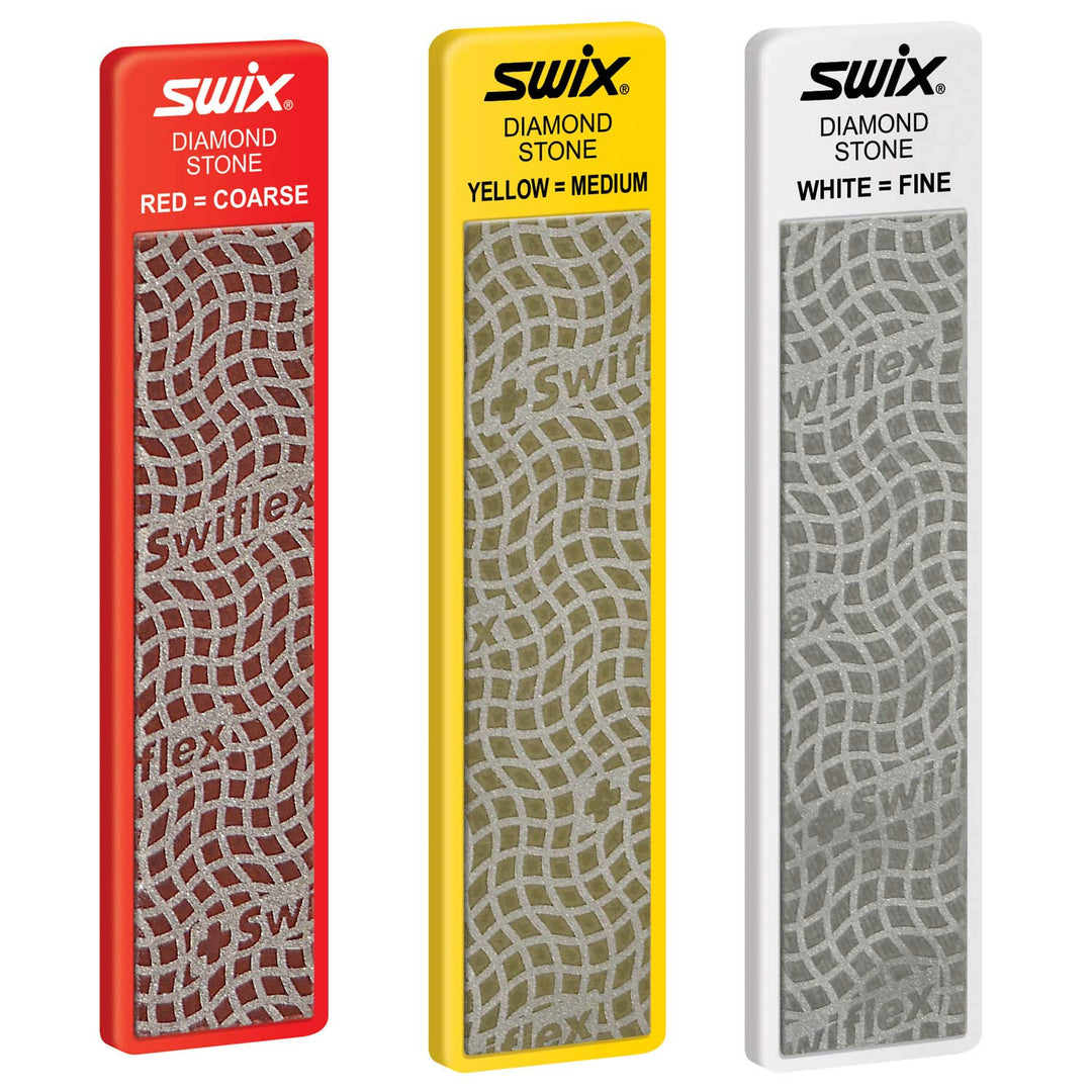 Swix Diamant-Feilen 3er Set 100mm grob-medium-fein