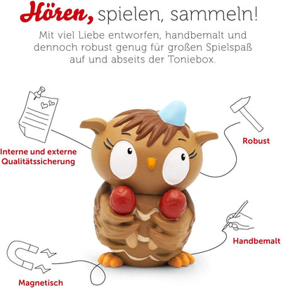 tonies Hörfiguren für Toniebox, Die Eule mit der Beule und ihre Freunde - Liederalbum, Kinderlieder