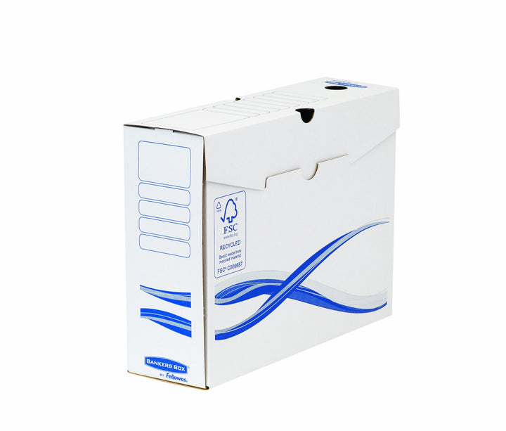 Bankers Box 4460202 Archivschachtel 25-er Pack A4+ Format, 100 mm, 100 mm