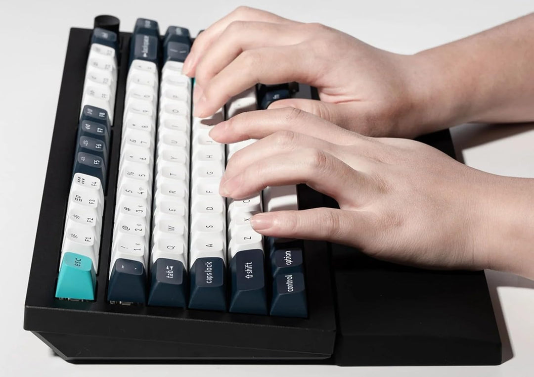 Keychron Silikon-Handballenauflage mit Hexagon-Struktur | Rutschfeste Oberfläche & Ergonomisch | Ent