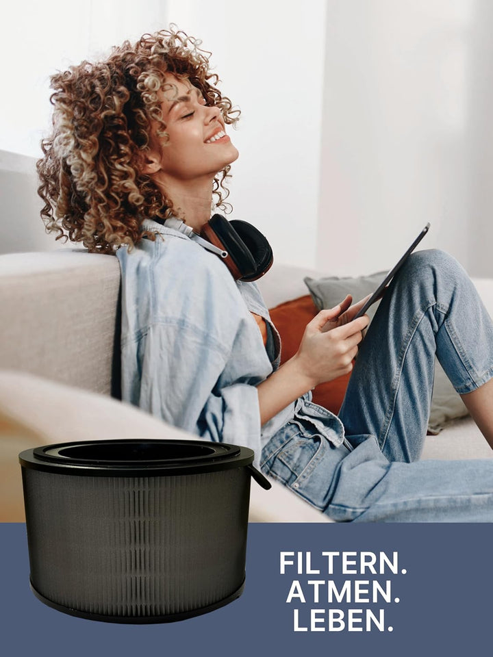 Comedes 2 Filter für Philips Luftbefeuchter & Luftreiniger [AC3420, AC3421 & Serie 3400] - Ersatz fü