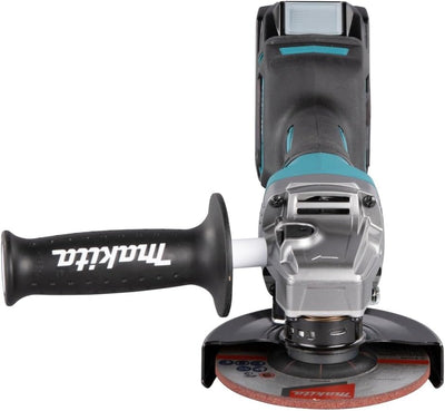 Makita GA016GM201 Akku-Winkelschleifer 40V max. / 4,0 Ah, 2 Akkus + Ladegerät im MAKPAC, Petrol mit