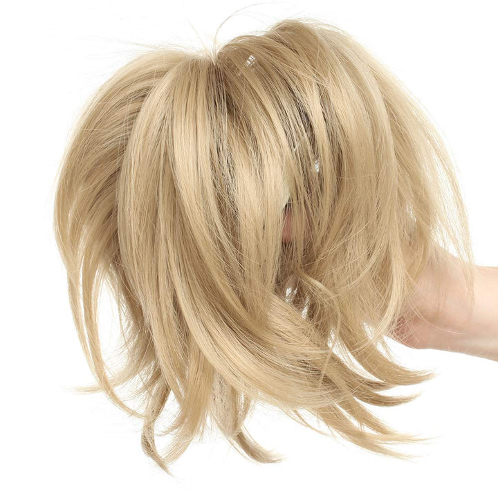 SEGO Ponytail Extension Haarteil Zopf Pferdeschwanz Haarverlängerung mit Butterfly-Klammer wie Echth