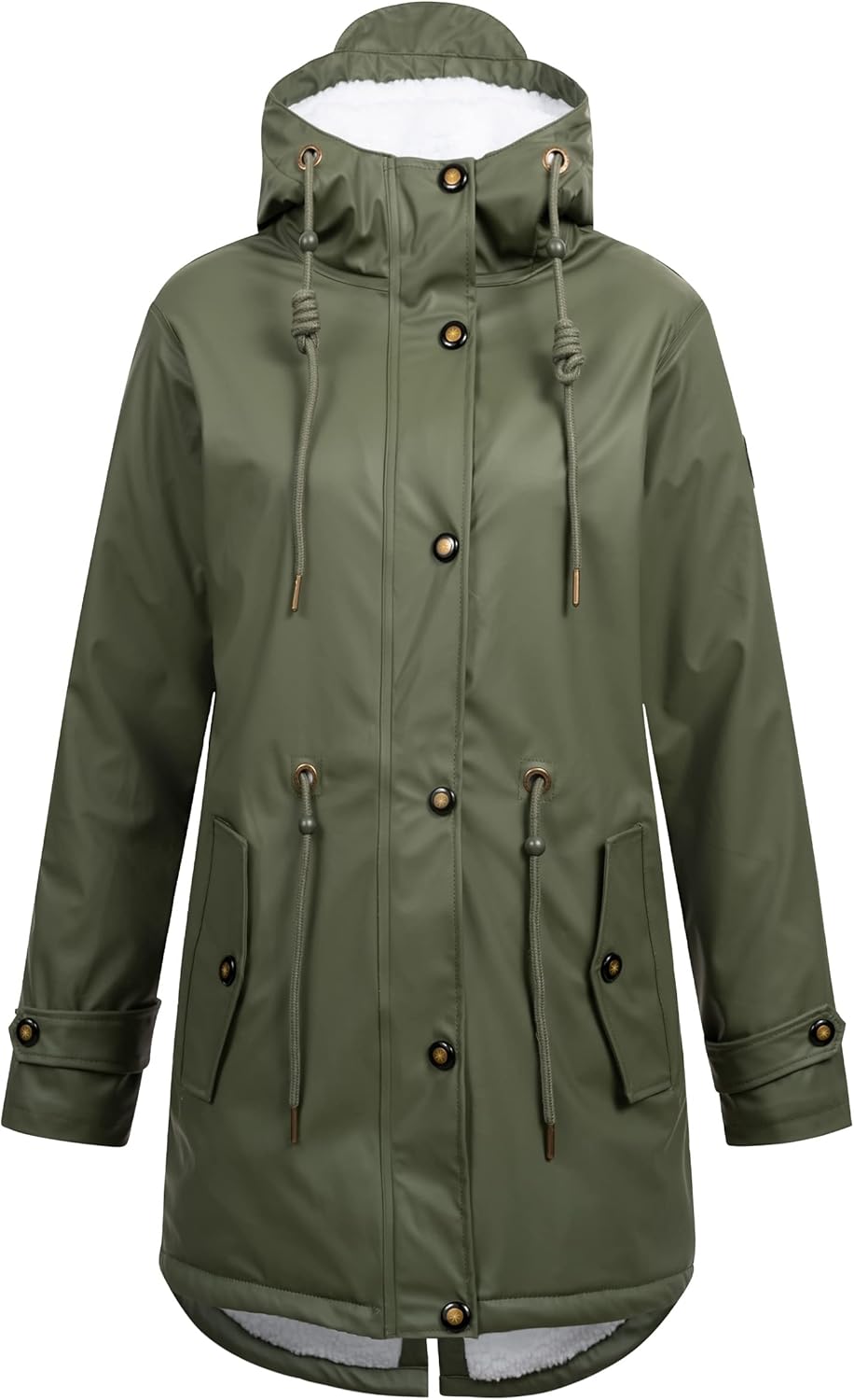 Ankerglut Damen Friesennerz Halifax New Women Regenjacke 42 olive, 42 olive