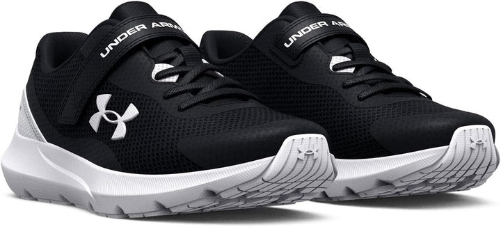 Under Armour BPS Surge 3 Kids Kinder 31.5 EU Black White White, 31.5 EU Black White White