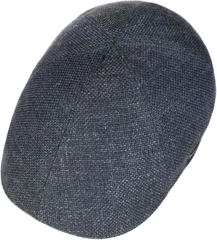Stetson Texas Taleco Flatcap Herren - Made in The EU - Aus Schurwolle &amp; Leinen - Gefüttert mit hohem
