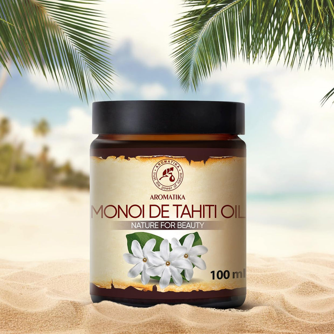 Monoi de Tahiti Öl - 100ml - Gardenia Tahitensis - Körperbutter - Body Butter - Tiare Öl - Emollient