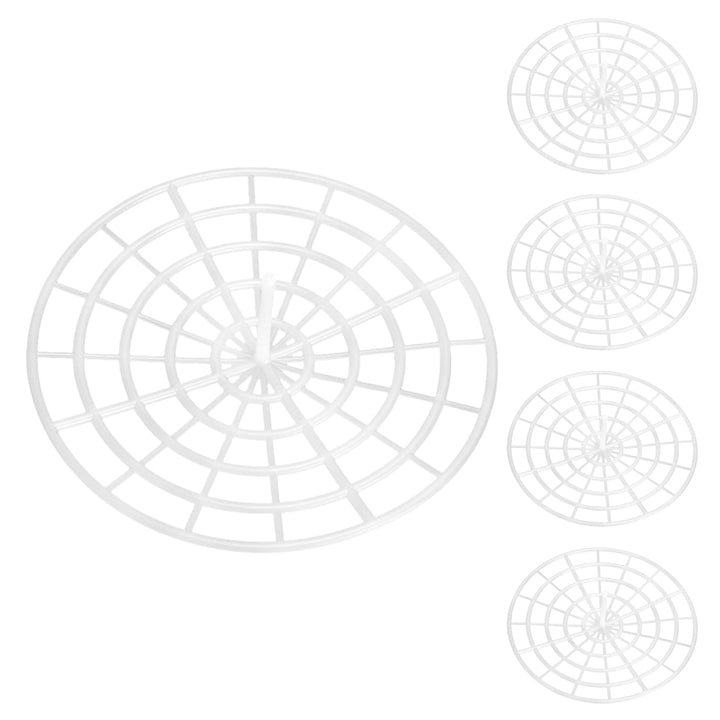 5 Pcs Fermentiergitter mit Halterung, Fermentiergewichte für Verhindern Lebensmittel mit Luft in Kon