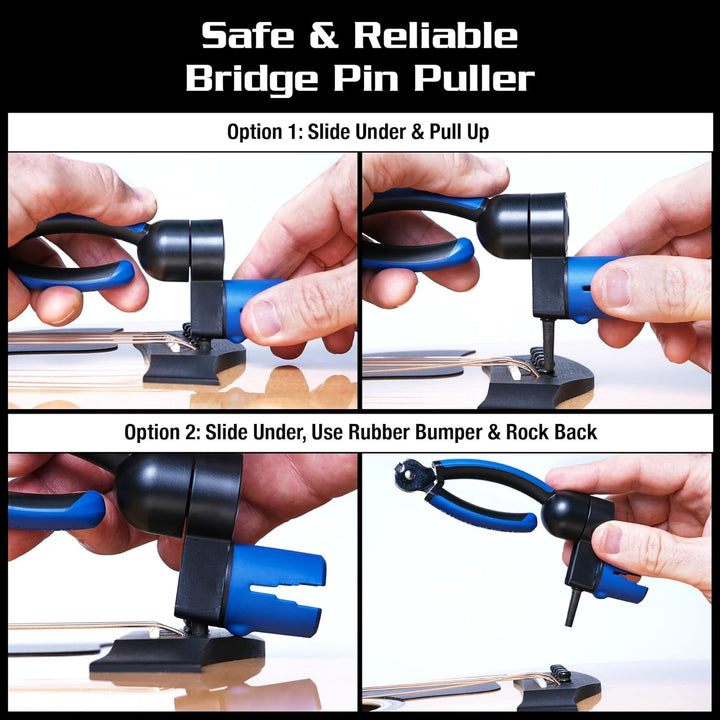 MusicNomad GRIP ONE (MN223) - All in ONE String Winder, Cutter, Puller