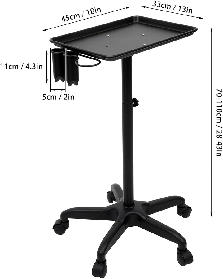 LENJKYYO Friseurwagen Arbeitswagen Kosmetikwagen Bedienwagen Salonhilfe Friseurwagen Salonwagen Gerä