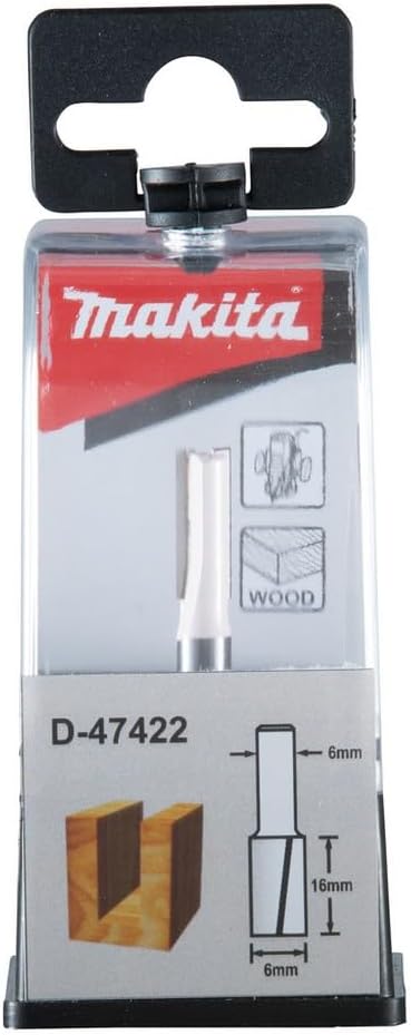 Makita D-47422 Nutfräser zweischneidig 6mm