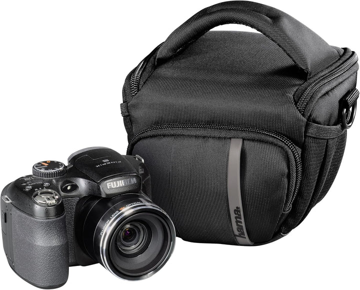 Hama Odessa Colt 80 Kameratasche, Schwarz/Grau 80, 12,5 × 8 × 10 cm, 80, 12,5 × 8 × 10 cm