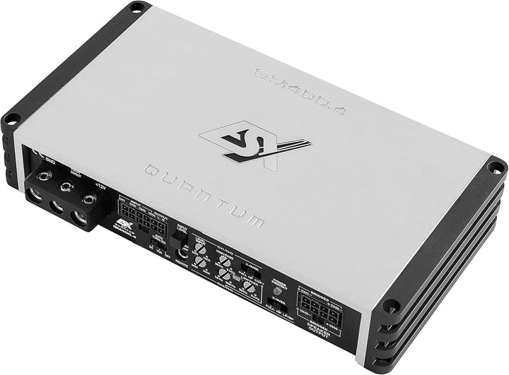B-Ware K ESX QM400.4 | 4-Kanal Class D Mini Digital Verstärker Endstufe 450 Watt RMS Ausgangsleistun