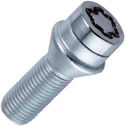 27184SU Radsicherungsbolzen SU (Standard) M14 x 1,50, Kegelsitz, Schaftlänge 24,0 mm, SW17, Schlüsse