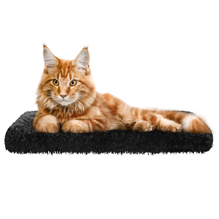 Katzen Fensterliege Fensterbank rutschfest - Katzenbett Fensterbank 50x25 cm - Weich & Kuschelig - F