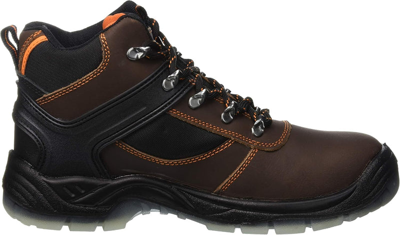 Portwest Steelite S3 Stiefel Mustang, Grösse: 44, Farbe: Braun, FW69BRR44 44 EU Braun, 44 EU Braun