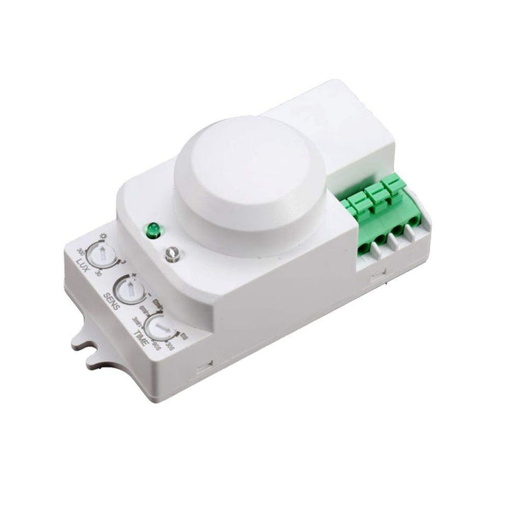 V-TAC VT-8077 Mikrowellensensor 360° weiss mit manueller Steuerfunktion für LED-Lampen - SKU 1446