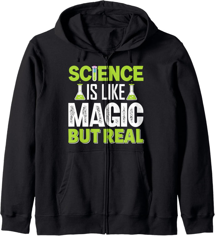 Wissenschaft ist wie Magie, aber echt Kapuzenjacke
