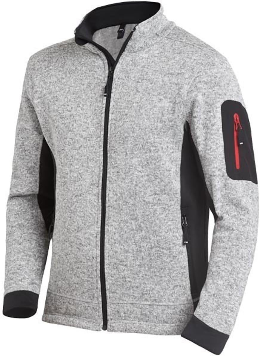 FHB Strickfleece Jacke atmungsaktiv, Farbe:khaki, Grösse:M