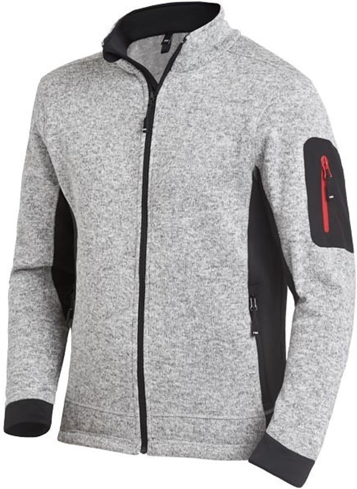 FHB Strickfleece Jacke atmungsaktiv, Farbe:khaki, Grösse:M