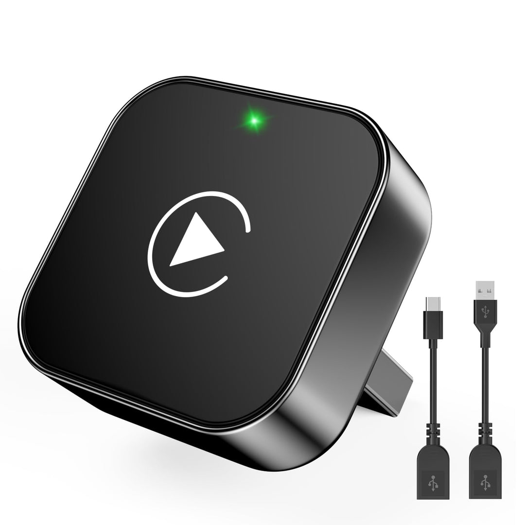 Wireless CarPlay Adapter für iPhone, 2025 Upgraded von Wired CarPlay auf Wire-Less, Plug und Play, 2