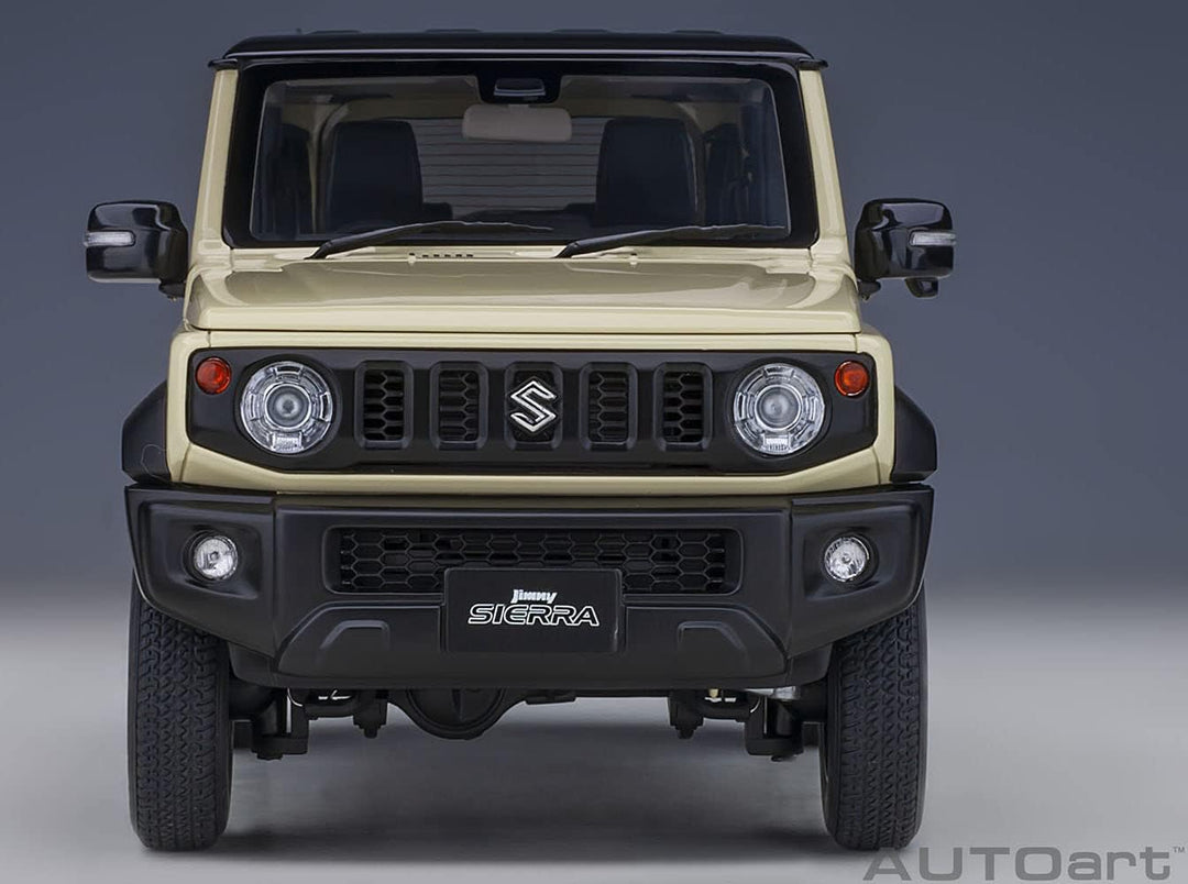 Autoart 1/18 Suzuki Jimny Sierra JB74 2018 Chiffon Ivory 78510