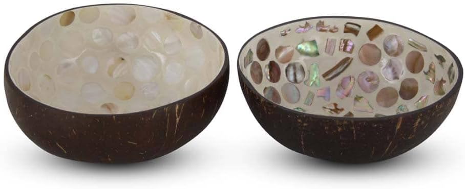 Coconut Bowl Mozaik Ø 13 x 7cm