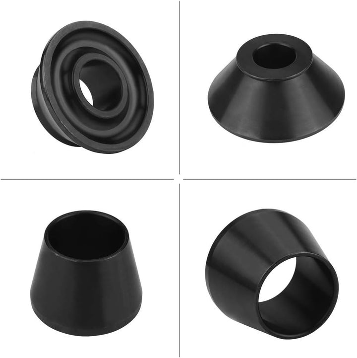 Radausgleichskegelsatz, 4 Stück Auswuchten Der Räder, Auswucht 40mm Wellen Standard Radadapterkegel,
