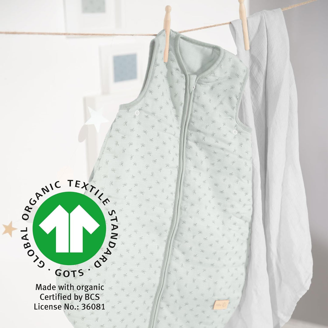 roba Babyschlafsack Lil Planet für Neugeborene - 70 cm - Ganzjahres Schlafsack aus Bio Baumwolle - M