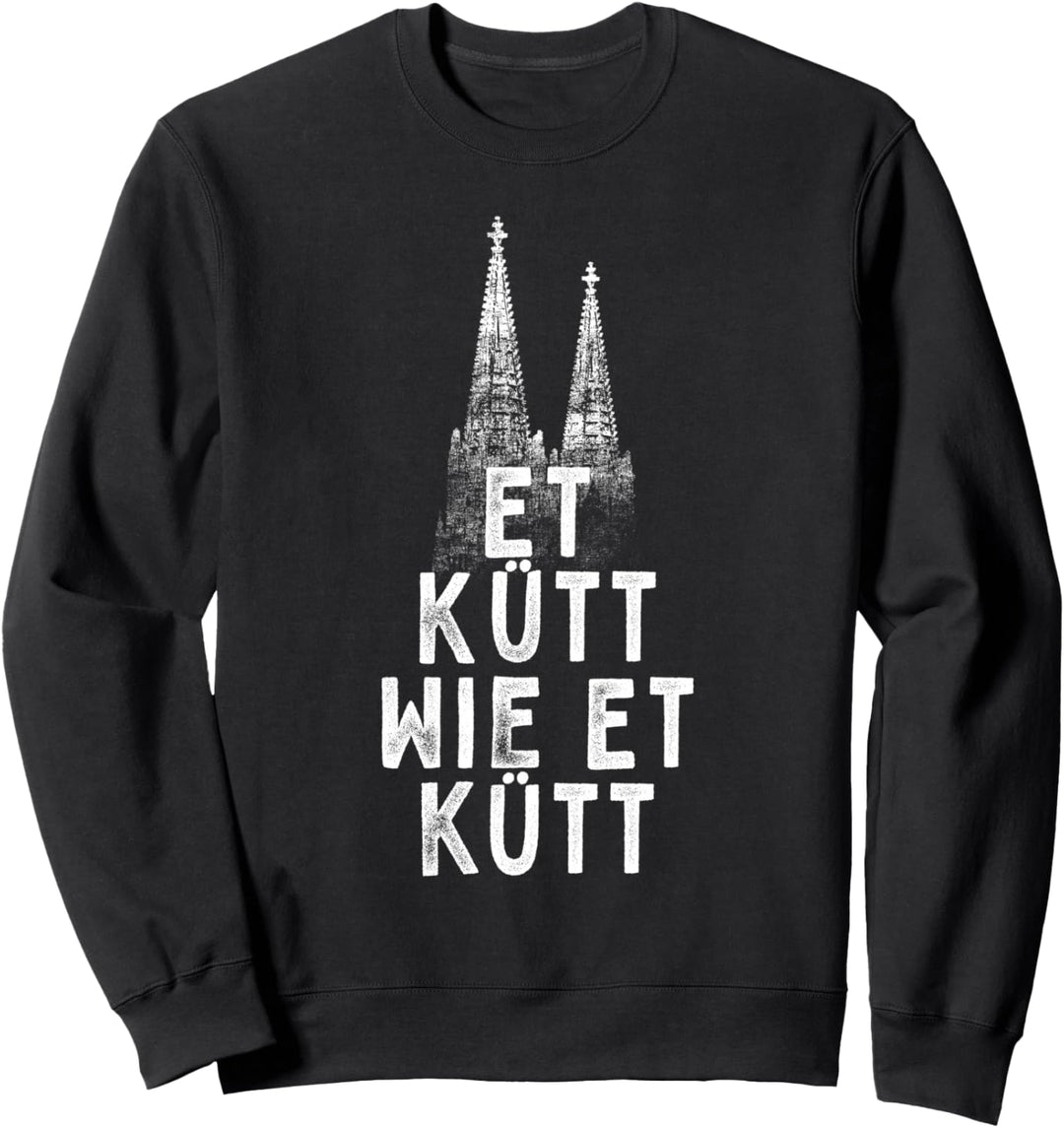 Köln Et Kütt Wie Et Kütt Kölsch Karneval Kölner Grundgesetz Sweatshirt