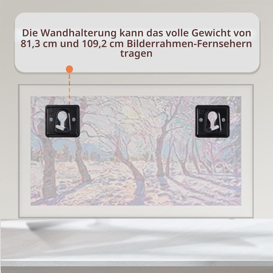 BN61-17233A/BN61-17234A Die TV-Wandhalterung ist kompatibel mit Samsung 32" 43" TV der Serien LS03AA