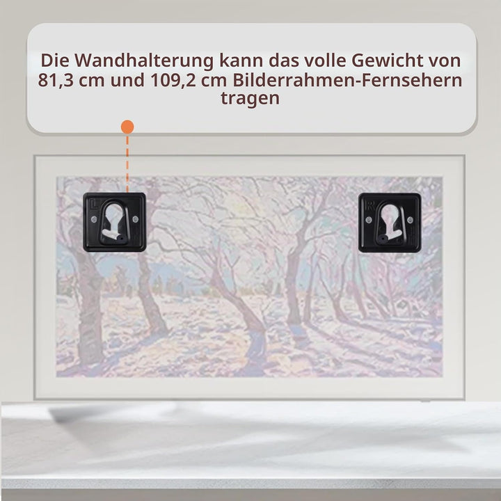 BN61-17233A/BN61-17234A Die TV-Wandhalterung ist kompatibel mit Samsung 32" 43" TV der Serien LS03AA