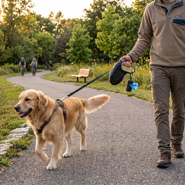 Haofy Ausziehbare Hundeleine, 10 M, Robust, für Grosse Hunde, Ausziehbare Leinen für Grosse Hunde, E