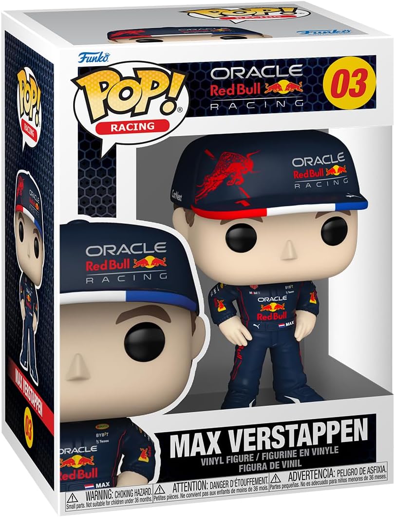 Funko Pop! Formula 1- Max Verstappen - Red Bull F1 & POP! Vinyl: Formula 1- Sergio Perez - Red Bull