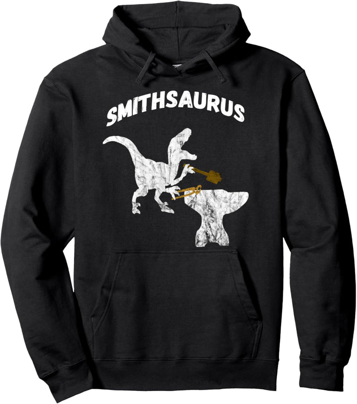 Schmied Dinosaurier Pferdeschmied Dino Hufschmied T-Rex Pullover Hoodie
