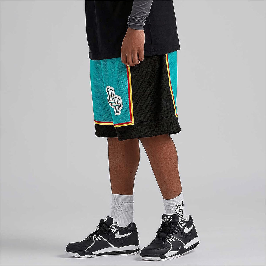 Mitchell & Ness Swingman Shorts 2.0 - D. Pistons L Türkis, L Türkis
