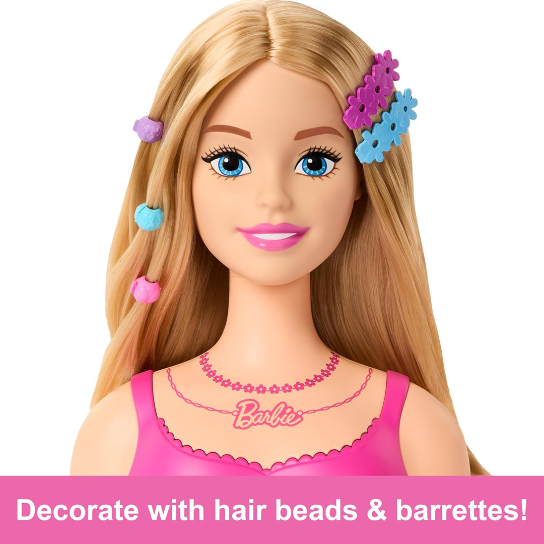 Barbie Deluxe Styling-Kopf blond HMD88 | Mattel | Frisierkopf