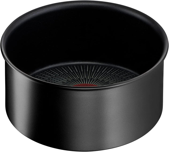 Tefal Ingenio Eco Resist Stieltopf, 18 cm (2,1 l), stapelbar, Induktion, leicht zu reinigen, Antihaf