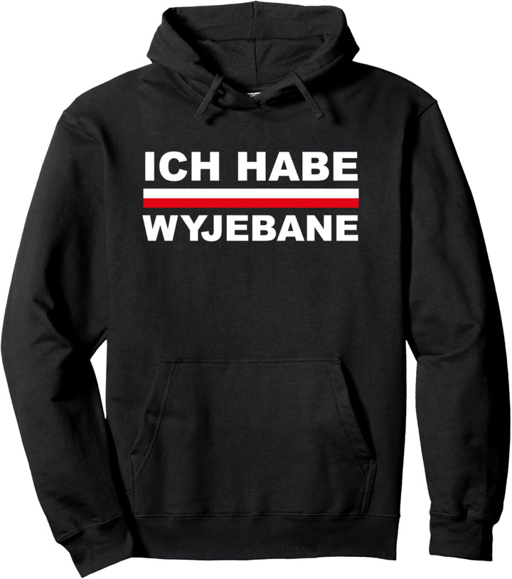 Polska Hoodie | Deutsch Polnisch Spruch Polen Flagge Pullover Hoodie