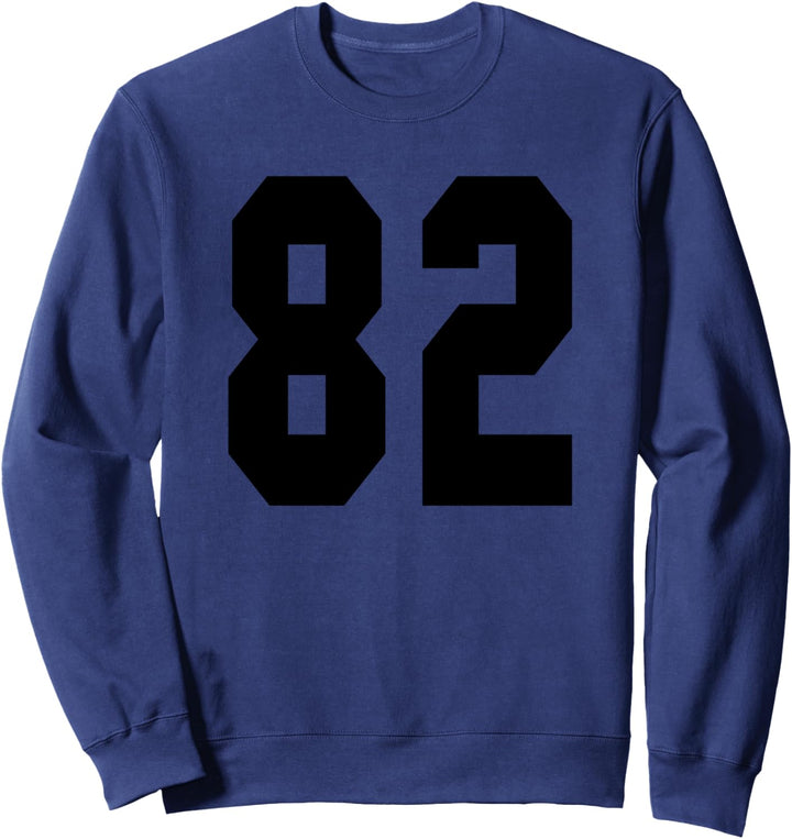 # 82 Team Sports Jersey Front & Back Number Player Fan Sweatshirt