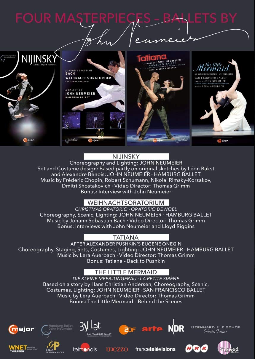 John Neumeier Collection [4x, Blu-ray