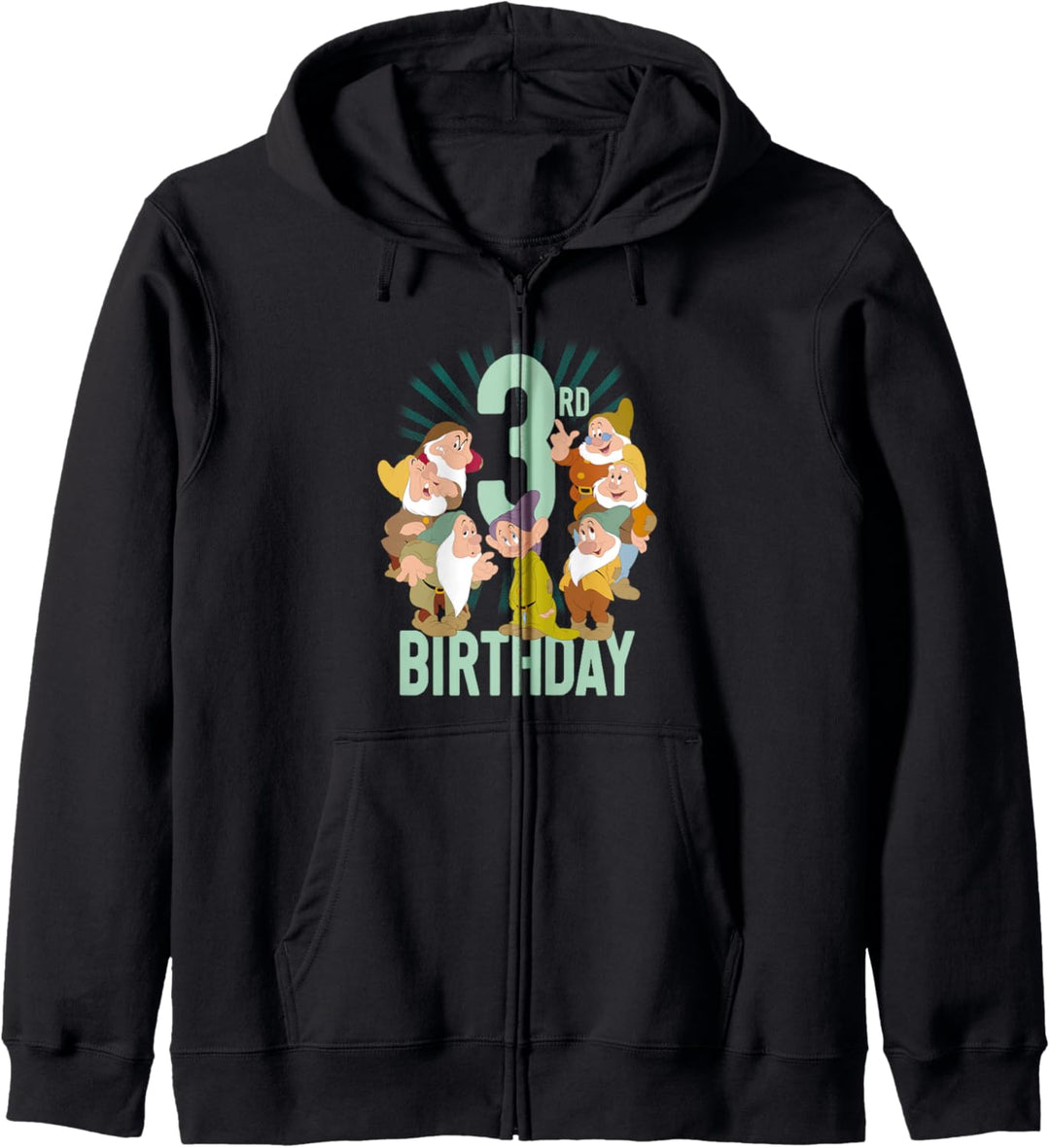 Disney Snow White Seven Dwarfs 3rd Birthday Portrait Kapuzenjacke