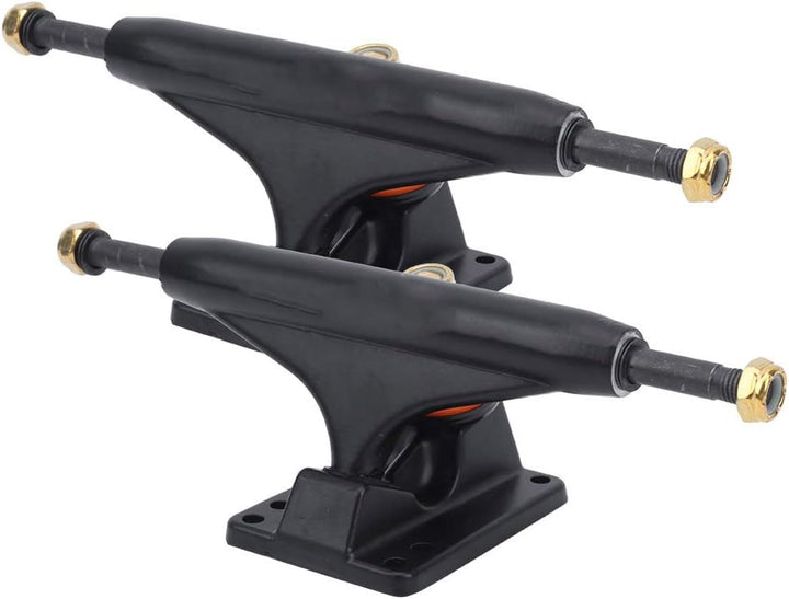 Keenso Skateboard Trucks, 2PCS Robuste Aluminium Skateboard Halterung Leichte Tensor Trucks Skateboa