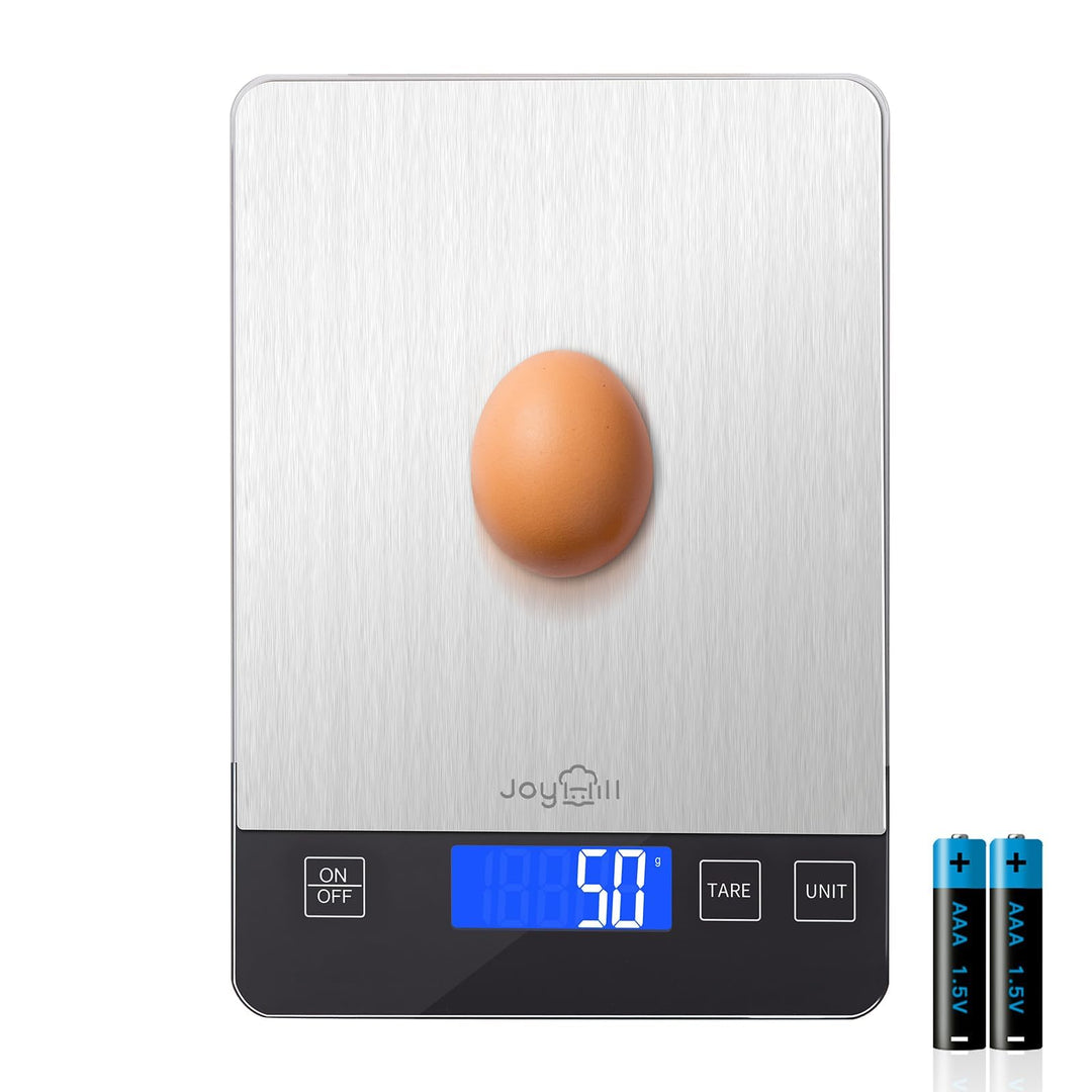 Lebensmittelwaage, 10kg/1g Digitale Küchenwaage, Lebensmittelwaage in Gramm und Unzen zum Backen und