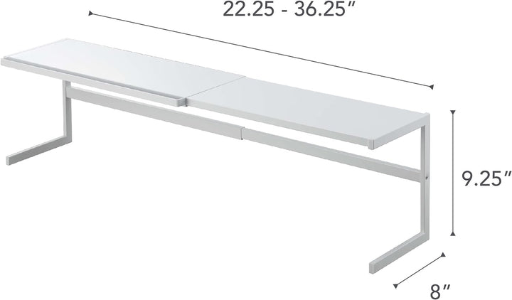 Extendable kitchen rack - Tower - white Einheitsgrösse Weiss, Einheitsgrösse Weiss