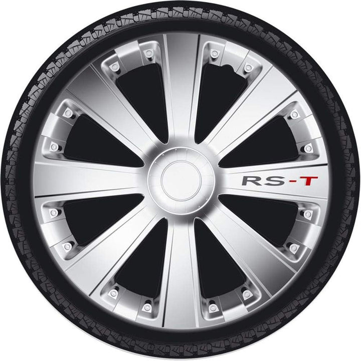 AUTO-STYLE Satz Radzierblenden RS-T 14-Zoll Silber Silber 14-Zoll, Silber 14-Zoll
